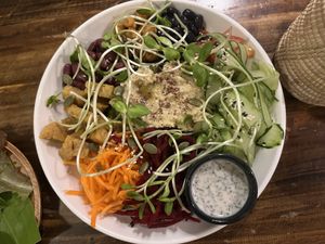 Buddha bowl  #Veganuary at Ganita Cafe in Pai