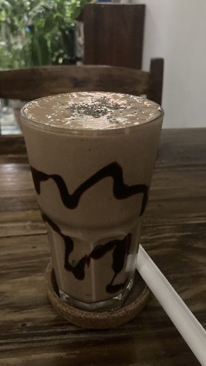 Snickers milkshake  at Ganita Cafe in Pai