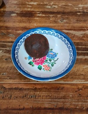 Bliss ball at Ganita Cafe in Pai