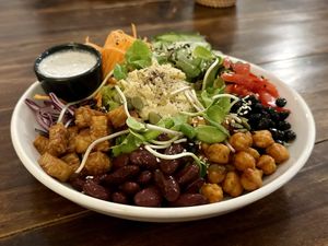 Buddha power bowl (130 THB)  at Ganita Cafe in Pai