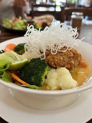 Khao soi "Ganita" (90 THB)  at Ganita Cafe in Pai