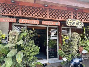 Restaurant exterior   at Ganita Cafe in Pai