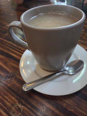 Ginger 🫚 tea at Ganita Cafe in Pai