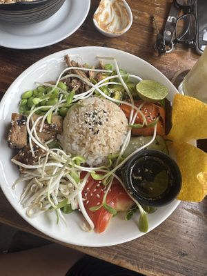 poke bowl - vegan   at Ganita Cafe in Pai