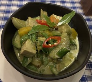 Fragrant Green Curry Special  at Ganita Cafe in Pai