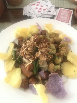 Indonesian Gado Gado  at Ganita Cafe in Pai