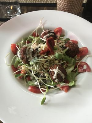 Mediterranean bowl at Ganita Cafe in Pai