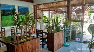 Interior at Ganita Cafe in Pai