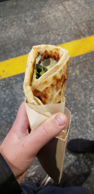 Malawach at Jahnun Bar - Food Stall in Jerusalem