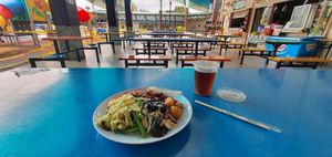 Yummy and so fresh at Vegetarian Stall 47 in Labuan