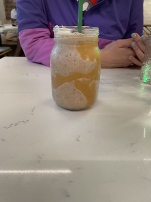 PB smoothie!  at Charley St in New York City