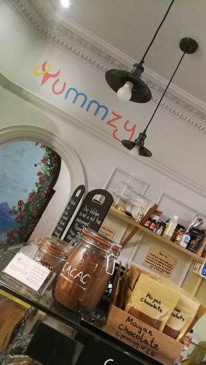 Mayan hot chocolate at Yummzy in East London