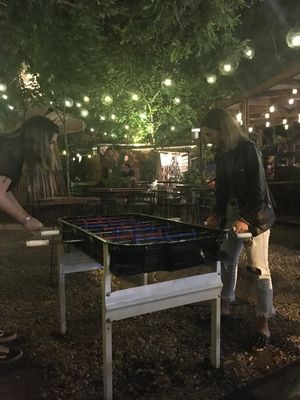 Table football at Cervario in Rosario