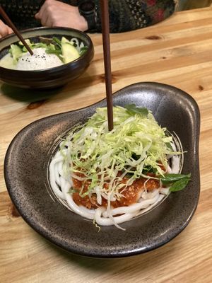 red udon  at H2 - Be Veggie - VegUp in Berlin