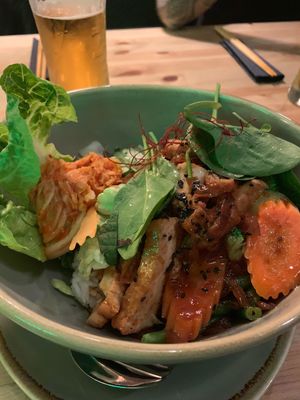 Rice bowl at H2 - Be Veggie - VegUp in Berlin