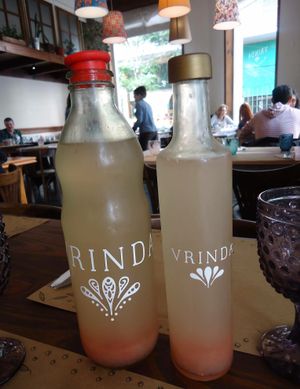 Fruit juice at Vrinda in Rosario