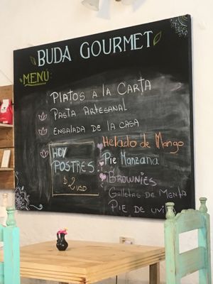 Today’s Board at El Jardín de Buda in Loja