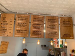 Here’s a partial menu at Bive in New York City