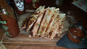 jackfruit quesadillas at Mexico in Hamilton