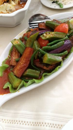 Asam fish. Fish is mock meat. at Lian Chi Xing An Vegetarian in Petaling Jaya