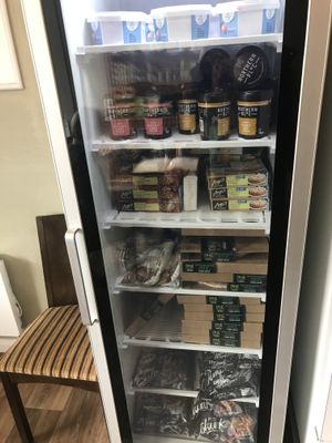 Freezer items for sale  at Veggie Vixen Store and Coffee Shop in Littleborough