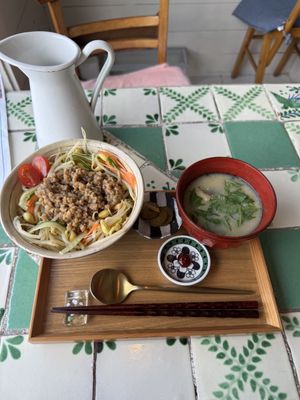 Vegetarian Bibimbap  at Siesta Cafe  in Oita