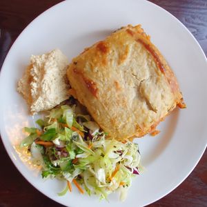 Vegan moussaka #Veganuary at Brick and Olive in North London