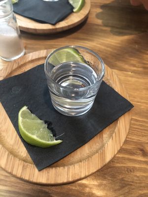 Tequila at Gallo Santo in Barcelona