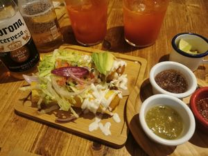 Flautas at Gallo Santo in Barcelona