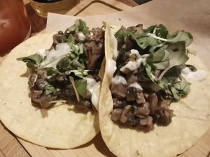 Burritos at Gallo Santo in Barcelona