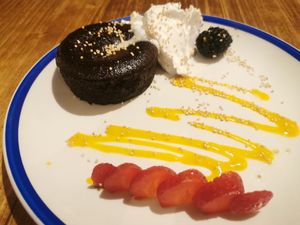 Postre at Gallo Santo in Barcelona