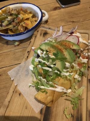 Nachos  at Gallo Santo in Barcelona