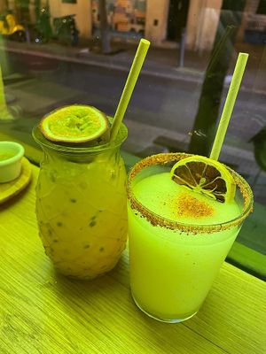 Drinks at Gallo Santo in Barcelona