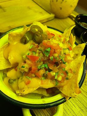 Nachos at Gallo Santo in Barcelona
