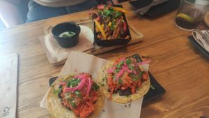 Tacos at Gallo Santo in Barcelona