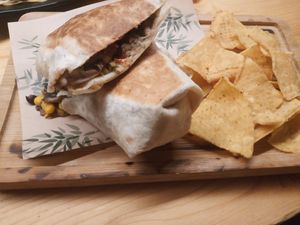 Burrito at Gallo Santo in Barcelona