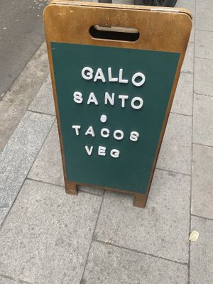 Hello   at Gallo Santo in Barcelona