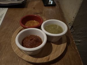 Salsas  at Gallo Santo in Barcelona