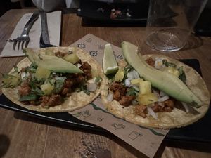 Tacos al Pastor  at Gallo Santo in Barcelona