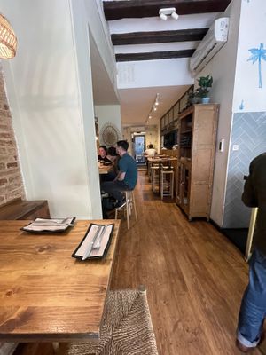 Inside  at Gallo Santo in Barcelona