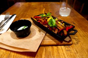 Fajitas at Gallo Santo in Barcelona