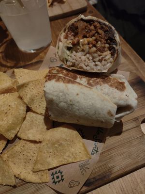 Burrito at Gallo Santo in Barcelona