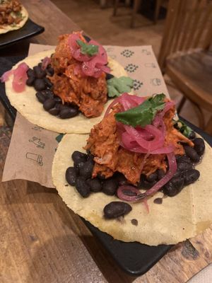 Yaca al pibil  at Gallo Santo in Barcelona