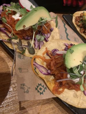 Carrot tinga  at Gallo Santo in Barcelona