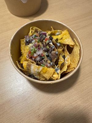 Nachos at Gallo Santo in Barcelona
