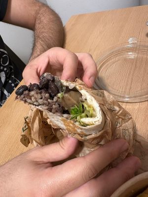 "Pastor" burrito at Gallo Santo in Barcelona