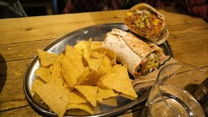 Burrito at Gallo Santo in Barcelona