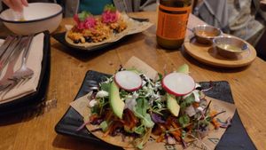 Taco's at Gallo Santo in Barcelona