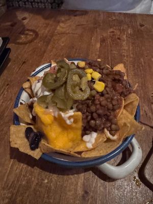 Nachos con Chilli at Gallo Santo in Barcelona