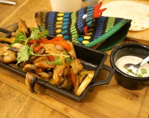 Fajita at Gallo Santo in Barcelona